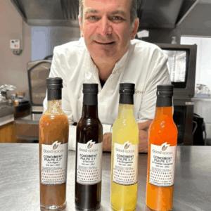 Vinaigres pulpés Figue, ail noir, bergamote ou orange sanguine par Good'Epices