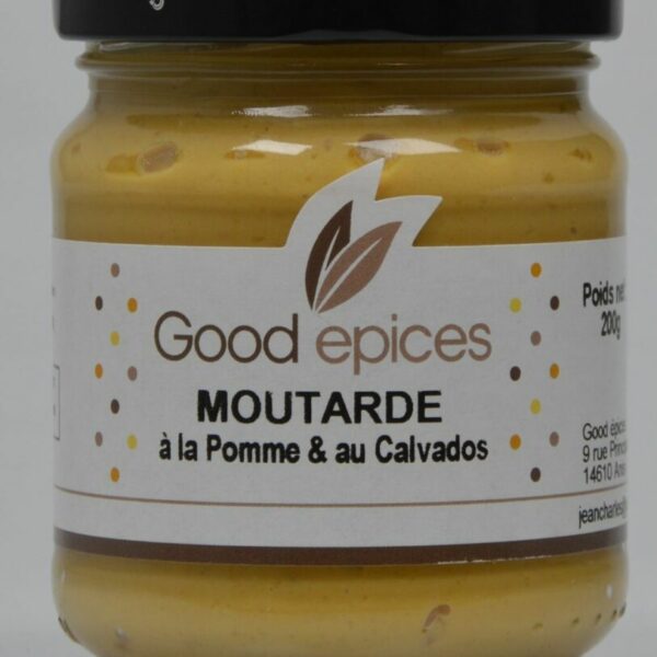 Moutarde pomme calvados 200gr
