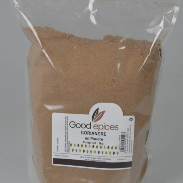 Coriandre en poudre en 1 kg