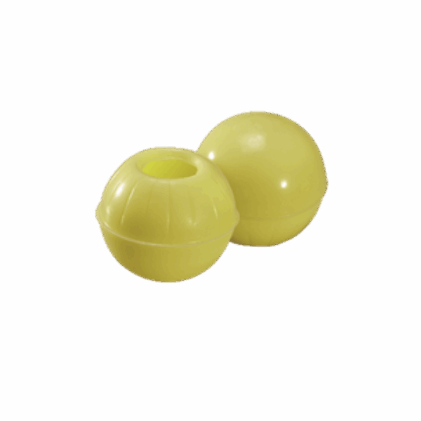 Boules creuses chocolat ivoire x504 pièces carton de 1.3kg