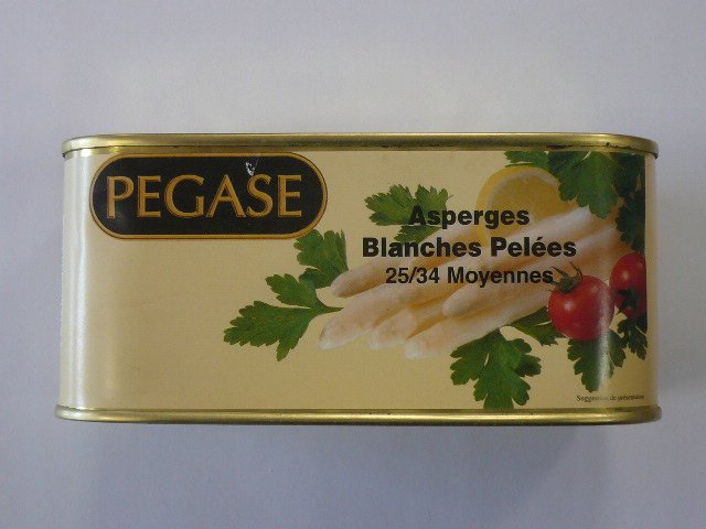 Asperge moyenne 25/34 boite 4/4