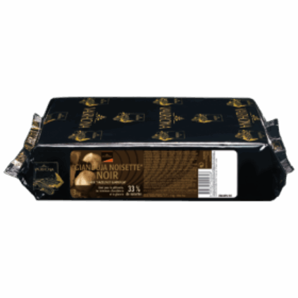 Gianduja noisette noir 35pc bloc de 3kg