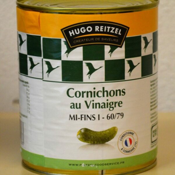 Cornichons mi fins 60/79 boite 4/4