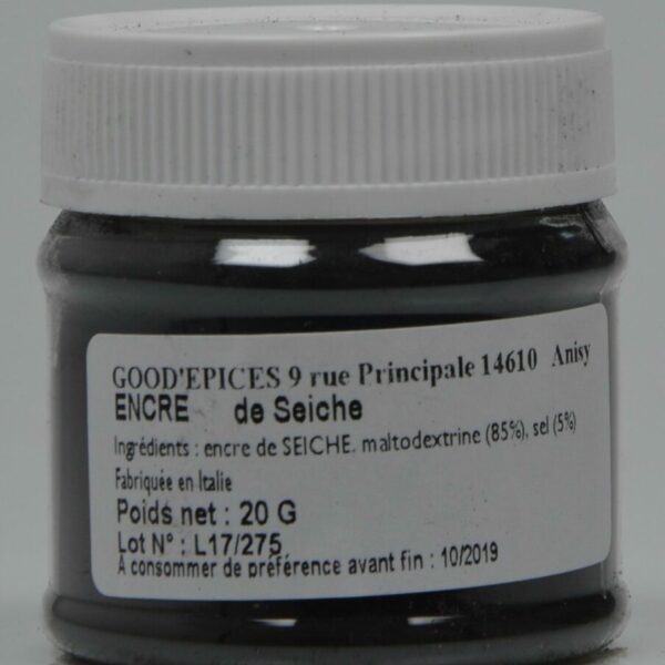 Encre de seiche 20gr