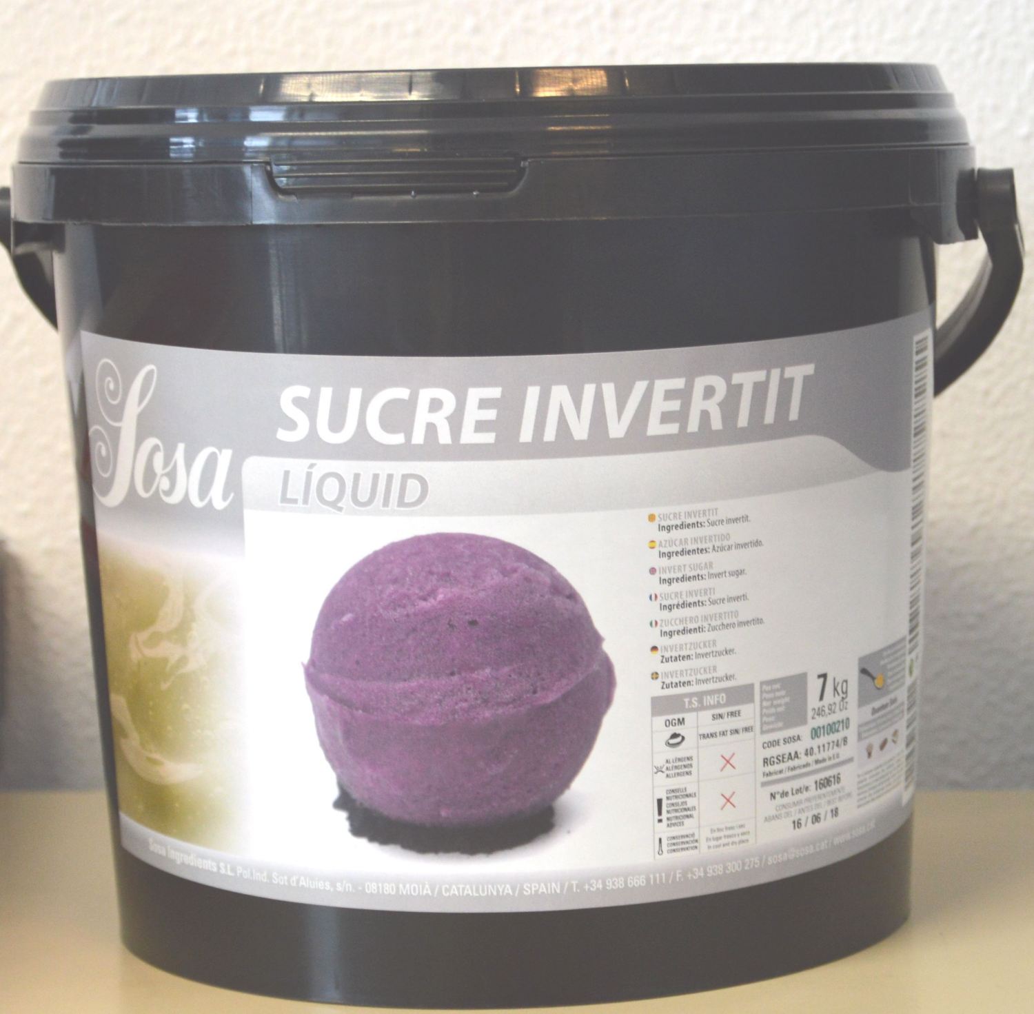 Sucre invertit liquide ou Trimoline 7kg (Préco)