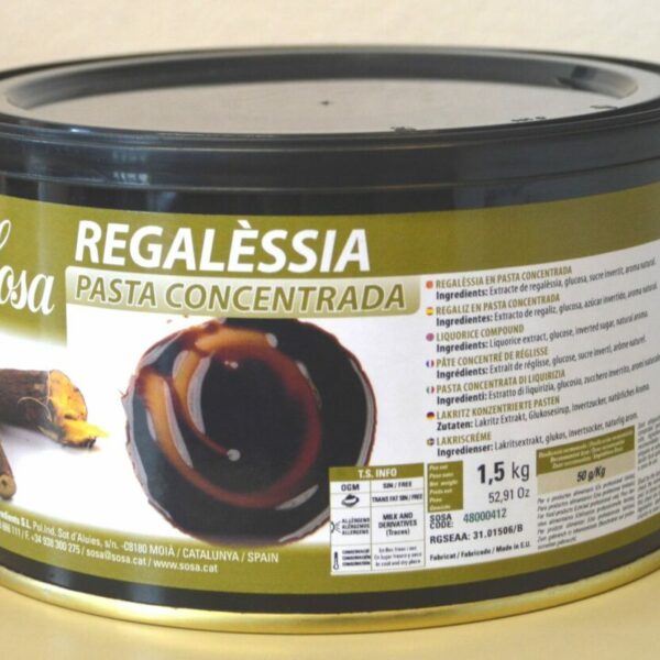 Pâte concentrée de réglisse en 1.5kg (Préco)