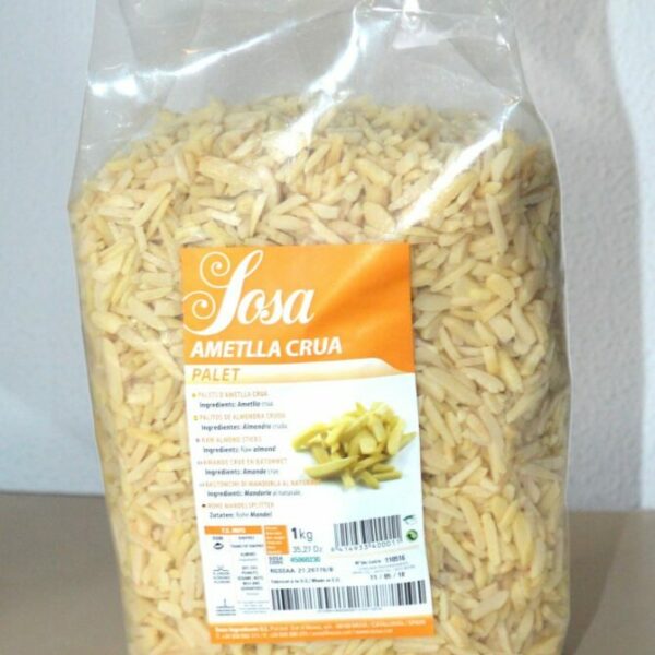 Amandes crues en bâtonnets 1kg