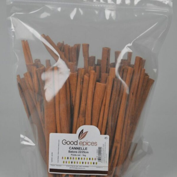 Cannelle bâton 22 cm en  1 kg