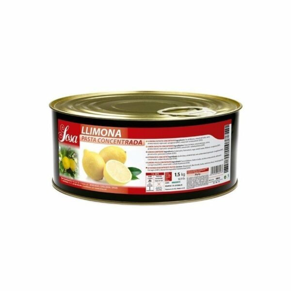 Pâte concentrée de citron en 1.5kg (Préco)