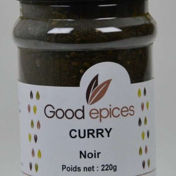 Curry noir pot de 220gr