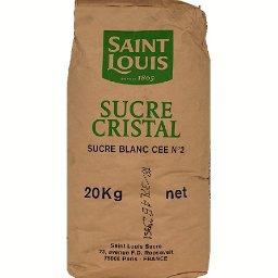 Sucre cristal sac de 20kg