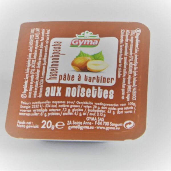 Pâte à tartiner coupelle 20g x 120 pièces (Préco)