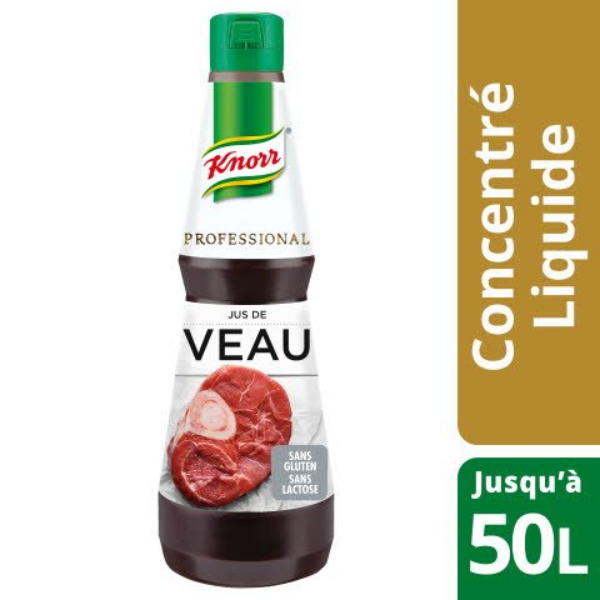 Jus de veau concentré Knorr bouteille 1 litre
