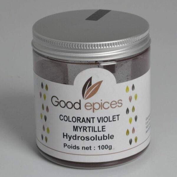 Colorant violet myrtille hydrosoluble 100gr (Préco)