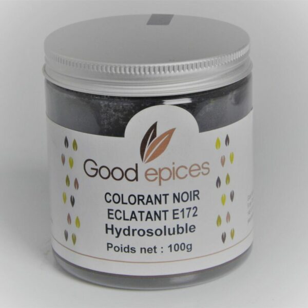 Colorant noir éclatant E172 Hydrosoluble 100gr (Préco)