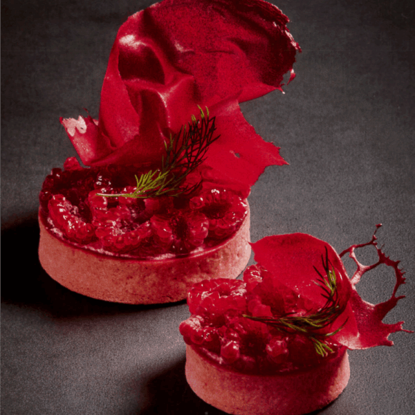 Grands ronds sucrés fraise x 45 pièces