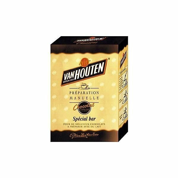 Chocolat  Van Houten préparation manuelle spécial bar1kg