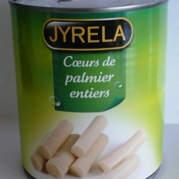 Coeur de palmier entier boite 4/4