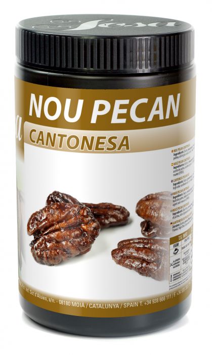 Noix de pécan cantonaises caramélisées pot de 500gr (Préco)