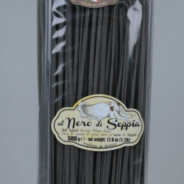 Linguine à l'encre de seiche 500gr