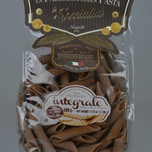 Penne regate blé complet 500gr