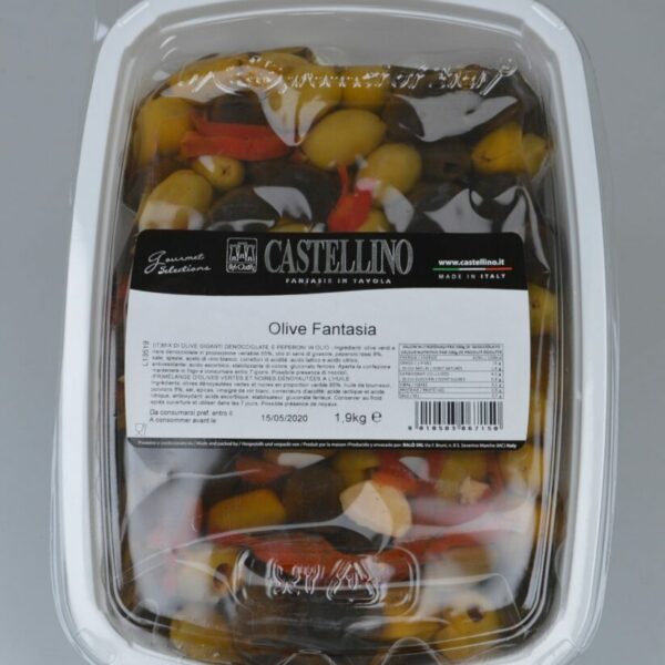 Olives fantasia barquette 1.9kg