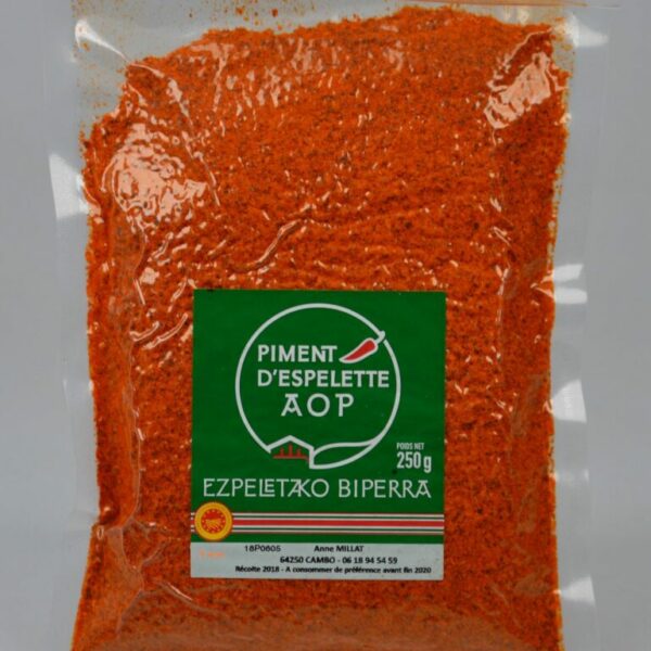 Piment D'Espelette AOP 250gr