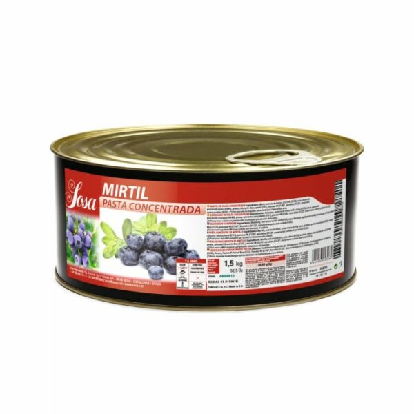 Pâte concentrée de myrtille 1.5kg