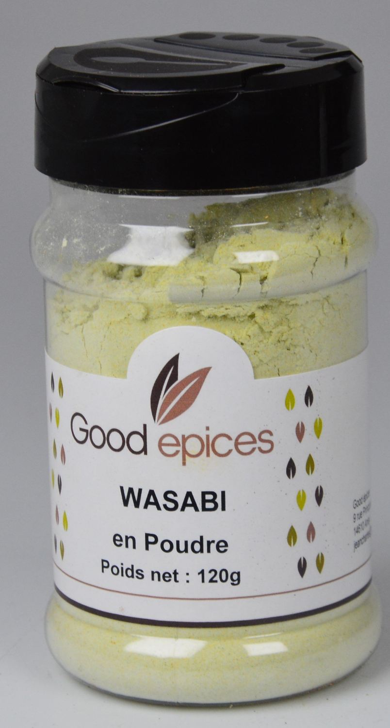 Moutarde Verte Wasabi en poudre 110gr