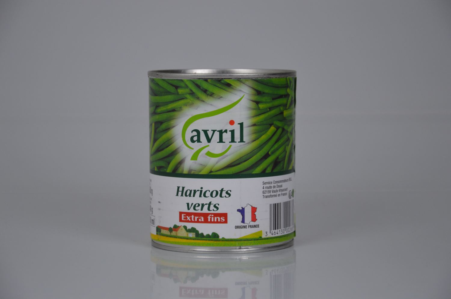 Haricot vert extra fin boite 4/4