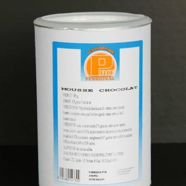 Mousse Chocolat 850gr