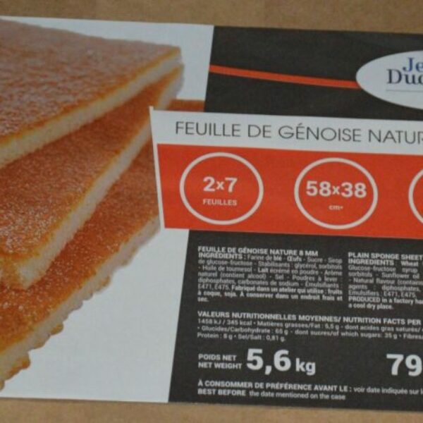 Genoise Plaque X8 (Préco)