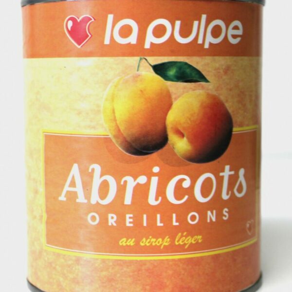 Abricot au Sirop boite 4/4
