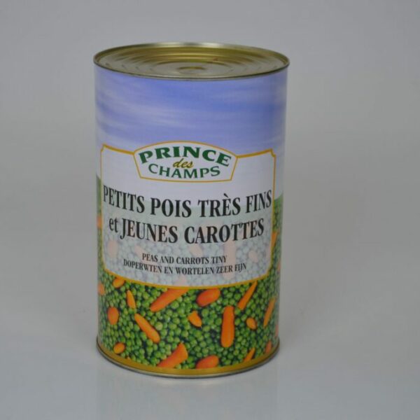 Petit pois tres fin Carotte boite 5/1
