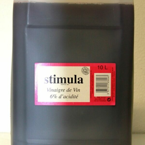 Vinaigre de Vin Rouge Bidon 10 L