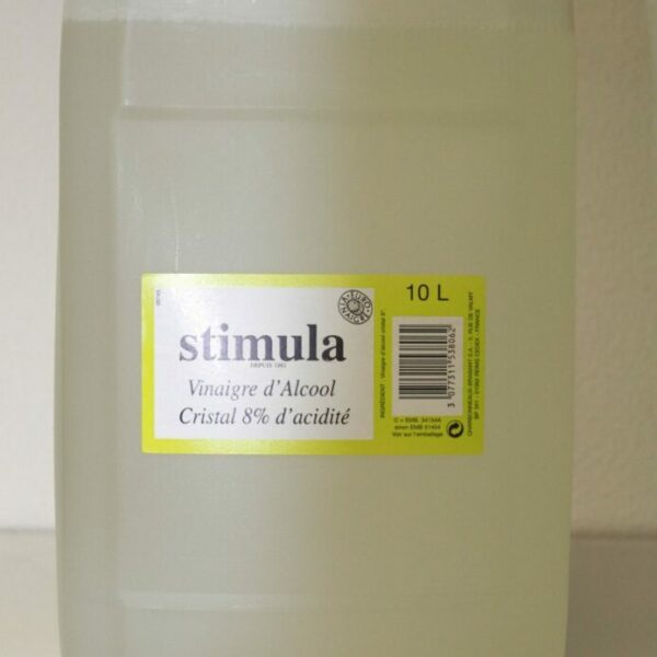 Vinaigre Cristal Blanc Bidon 10 litres