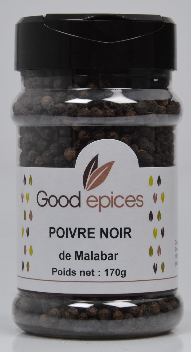 Poivre Noir de Malabar 150gr
