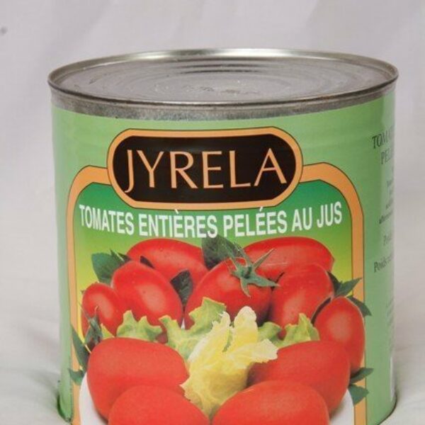 Tomate entiere pelee boite 3/1