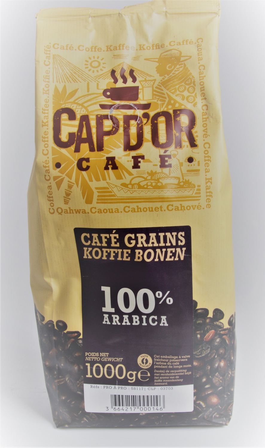 Cafe Grains 70/30 Arabica Excelso 1 Kg