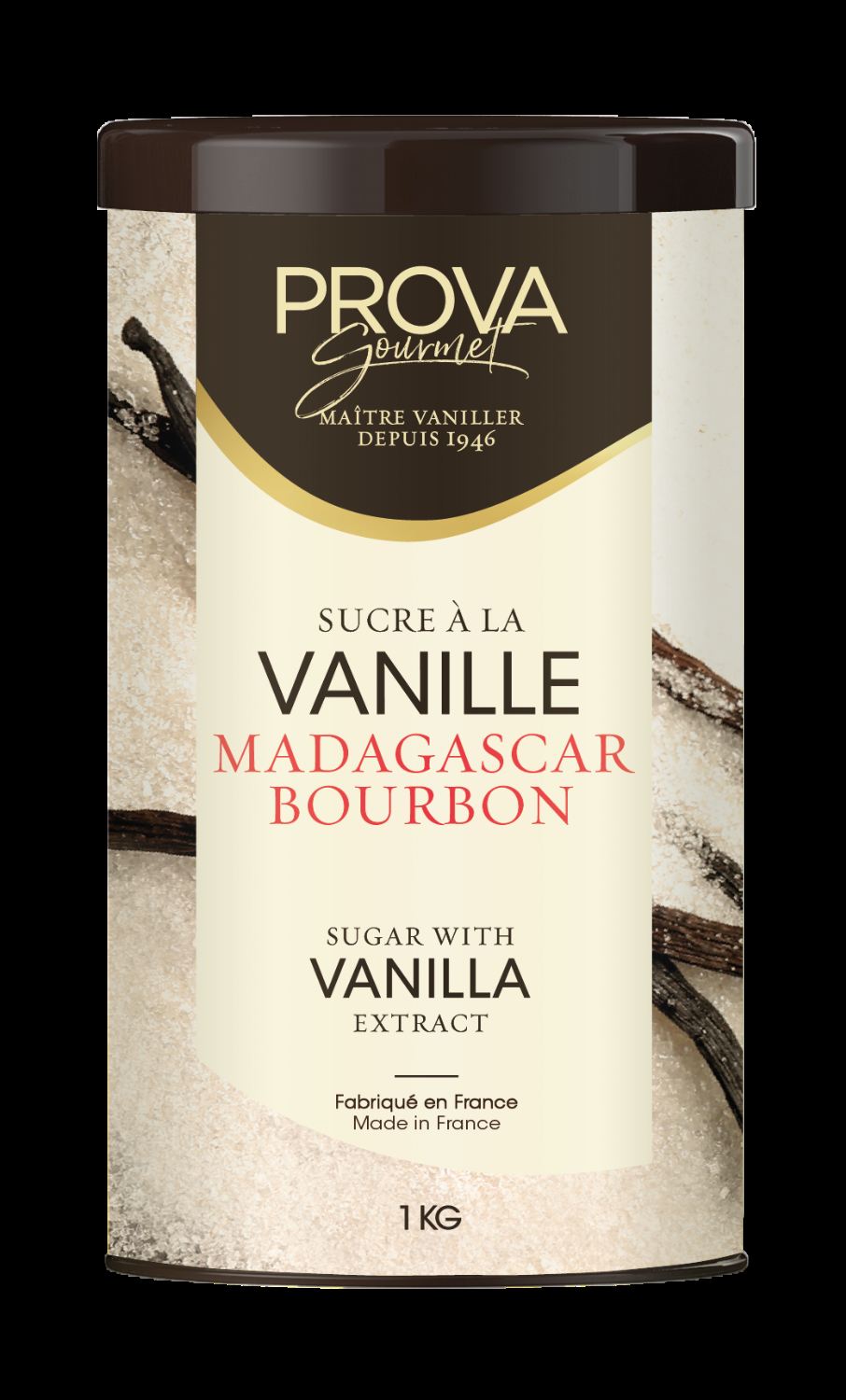 Sucre vanille bourbon 1kg