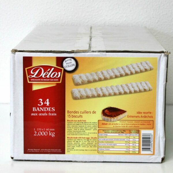 Biscuits Cuiller Bande 2kg