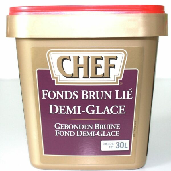 Fond Brun Lie 1/2 Glace Chef 900g (préco)