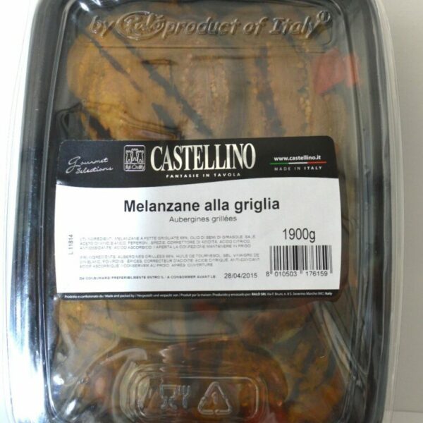 Aubergines Grillées Barquette 1900gr