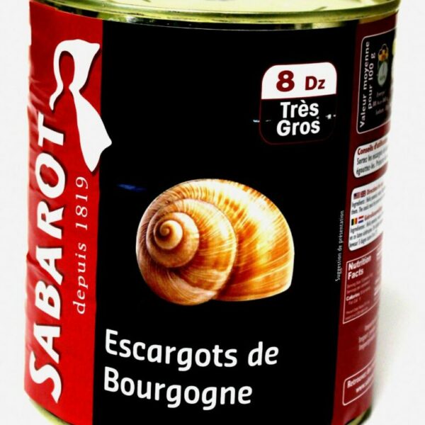 Escargots de bourgogne 8 dz boite 4/4