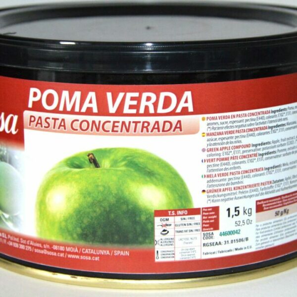 Pate concentrée de pomme 1.5kg (Préco)